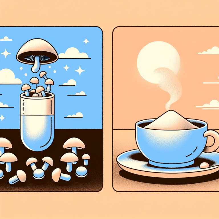 Mushroom Coffee Powder vs Capsules: Which One is Right for You?