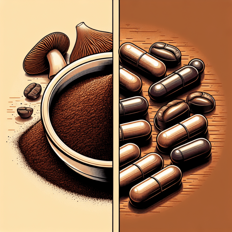 Powder or Capsules: Which Form of Mushroom Coffee to Buy?