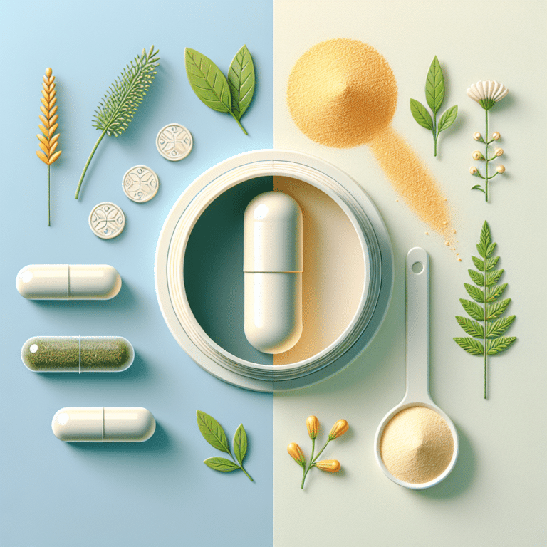 Capsules vs Powder: The Adaptogen Supplement Guide