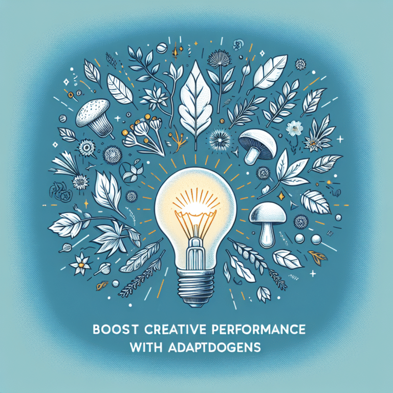Boost Creative Performance with Adaptogens