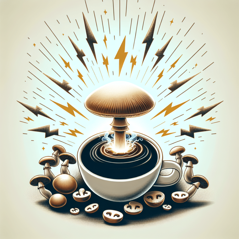 Buzzing with Organic Mushroom Coffee for Focus