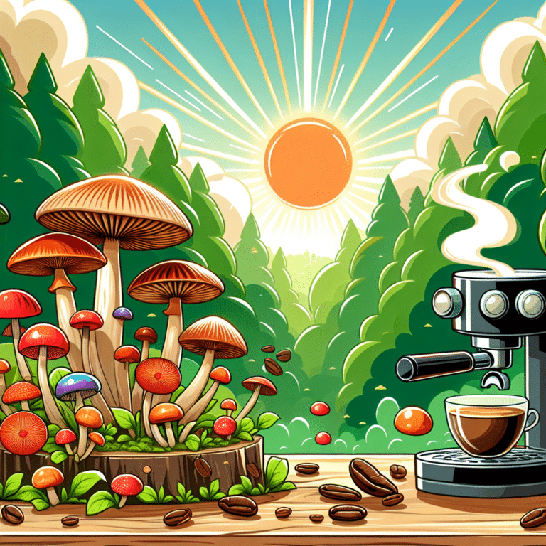 Natural Energy Sources: The Mushroom Coffee Revolution