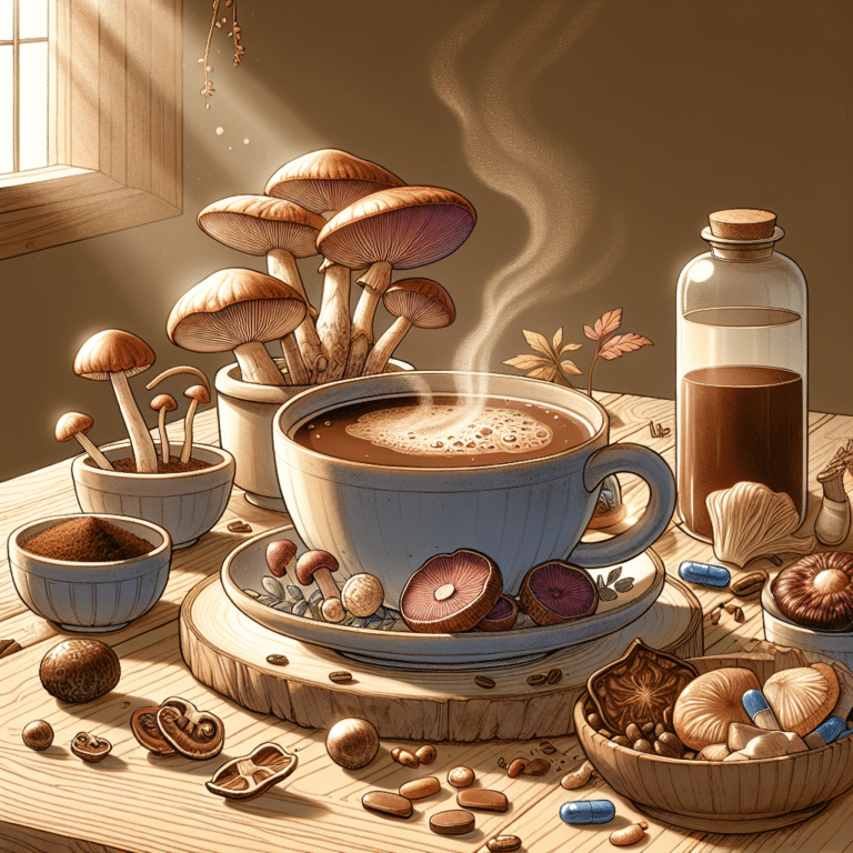 Experience the Power of Adaptogens: Mushroom Coffee for Stress Management
