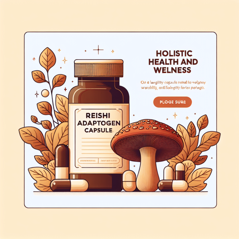  "Reishi Adaptogen Capsules Review: The Mushroom for Longevity