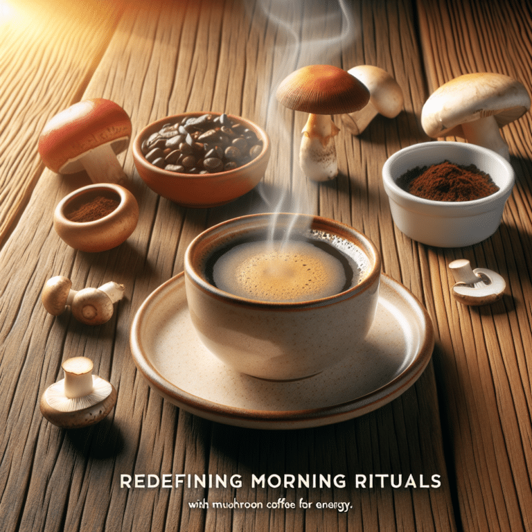 Redefining Morning Rituals: Mushroom Coffee for Energy