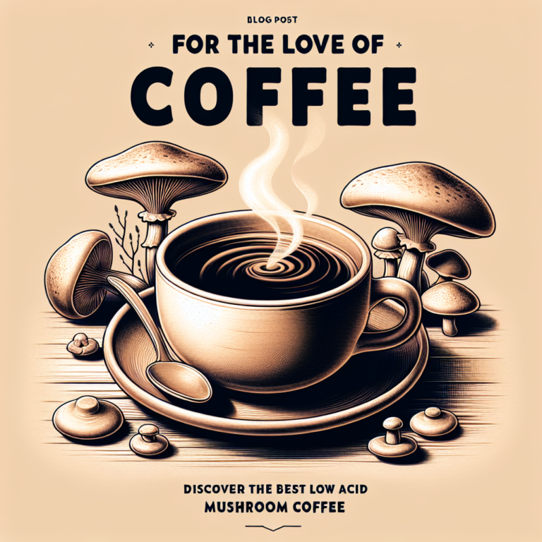 For the Love of Coffee: Discover the Best Low Acid Mushroom Coffee